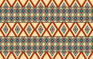 ethnisch abstrakt Ikat Kunst. aztekisch Ornament drucken. geometrisch ethnisch Muster nahtlos Farbe orientalisch. Design zum Hintergrund ,Vorhang, Teppich, Hintergrund, Kleidung, Verpackung, Batik, Vektor Illustration.