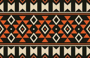 etnisk abstrakt ikat konst. aztec prydnad skriva ut. geometrisk etnisk mönster sömlös Färg orientalisk. design för bakgrund ,ridå, matta, tapet, Kläder, omslag, batik, vektor illustration.