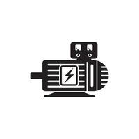 diesel generator logotyp ikon symbol, illustration design mall vektor