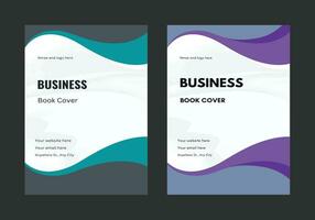 Geschäft Buch und Broschüre Startseite Design Vorlage vektor