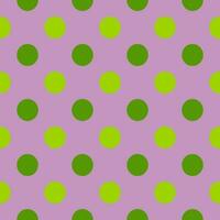 grön polka prickar sömlös mönster bakgrund vektor