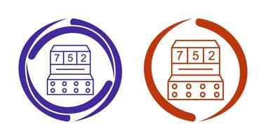 Vektorsymbol für Spielautomaten vektor