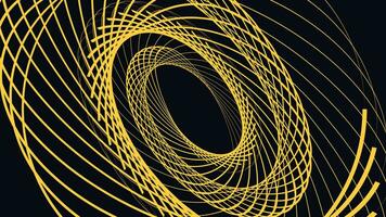 abstrakt spiral linje yttre Plats tema bakgrund. detta kreativ bakgrund ett vara Begagnade som en baner eller flygblad. vektor