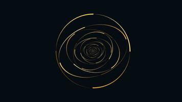 abstrakt spiral runda logotyp bakgrund. detta spinning galax typ logotyp kan vara Begagnade som en baner eller projekt element. vektor