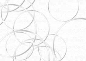 grau Silber glänzend Kreise abstrakt Technik geometrisch Hintergrund vektor