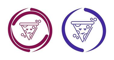 Pizza-Vektor-Symbol vektor