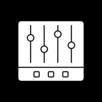 Musik- Equalizer Vektor Symbol Design