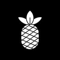 Ananas-Vektor-Icon-Design vektor