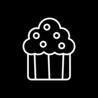 Muffin-Vektor-Icon-Design vektor