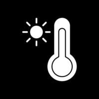 Temperatur-Vektor-Icon-Design vektor