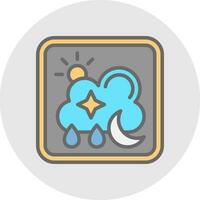 Wetter App Vektor Symbol Design