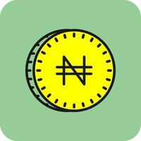 Naira Vektor Symbol Design