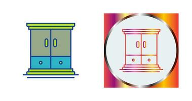 Kleiderschrank-Vektor-Symbol vektor