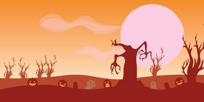 Vektor Hintergrund Design mit Halloween Thema