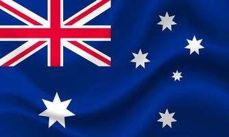 Australien Vektor Flagge. australisch Flagge. Flagge von Australien. Australien Flagge Illustration. australisch Hintergrund, Banner