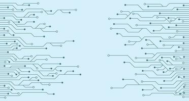 Schaltkreis Tafel Elektronik Digital Technologie. abstrakt Technologie Hintergrund. Schaltkreis Tafel mit Kopieren Raum. futuristisch Schaltkreis Tafel. Vektor Illustration