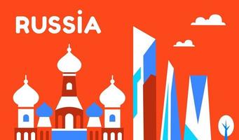 Russland. russische Kultur, Religion. Vektor-Illustration vektor