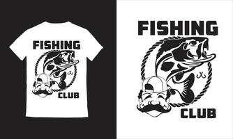 fiske t-shirt design fiske design vektor