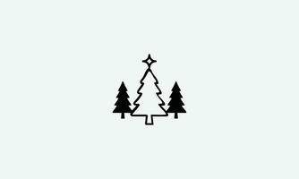 Weihnachten Baum Vektor Logo Symbol Design