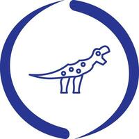 Dinosaurier-Vektor-Symbol vektor