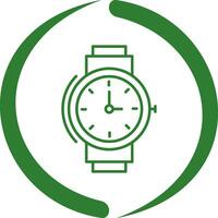 Armbanduhr-Vektorsymbol vektor