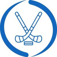 Eishockey-Vektor-Symbol vektor