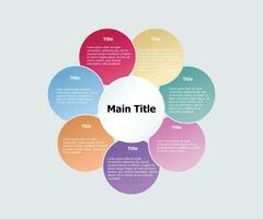 modern Infografik Vorlage Design Vektor zum Netz Design, ui Apps, Geschäft Präsentation, Arbeitsablauf Layout, Diagramm, jährlich Bericht.