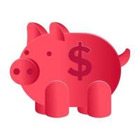 Sparschwein savings vektor