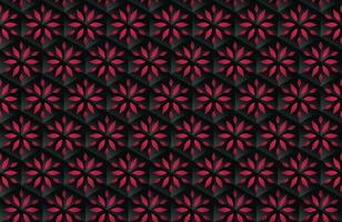 lyx geometrisk abstrakt svart bakgrund textur med neon ljus vektor