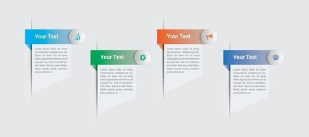 Infografik-Business-Template-Design vektor