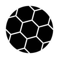 Fußball Vektor Glyphe Symbol zum persönlich und kommerziell verwenden.