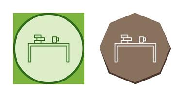 einzigartiges Schreibtisch-Vektorsymbol vektor