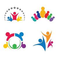 community care logo bilder design vektor