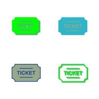 Ticket-Vektor-Symbol vektor