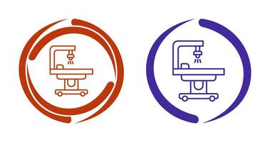 Vektorsymbol für Operationssaal vektor