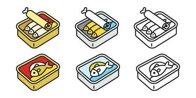 katt vektor mat fisk kan tonfisk lax kattunge kalikå ikon symbol logotyp tecknad serie karaktär klotter illustration design