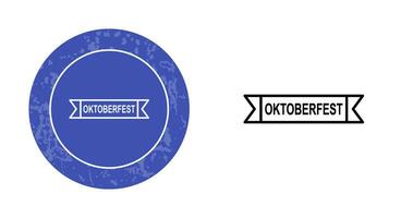 oktoberfest baner vektor ikon