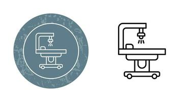 Vektorsymbol für Operationssaal vektor