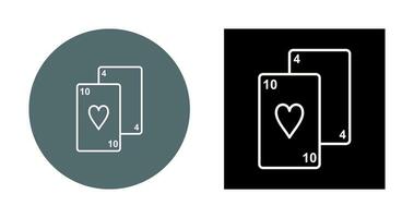 Vektorsymbol für Spielkarten vektor