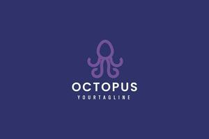 Oktopus-Logo-Vektor-Symbol-Illustration vektor
