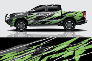 sport bil dekal wrap design vektor