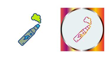 Vektorsymbol für elektronische Zigarette vektor
