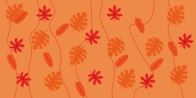 Hintergrund Design mit Herbst Thema vektor