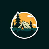 Vektor Camping Logo