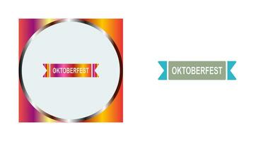 Oktoberfest-Banner-Vektor-Symbol vektor