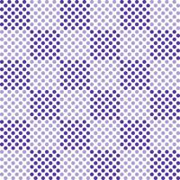 lila checker mönster med punkt inuti. checker sömlös mönster vektor. checker mönster. dekorativ element, golv kakel, vägg kakel, badrum kakel, simning slå samman kakel. vektor