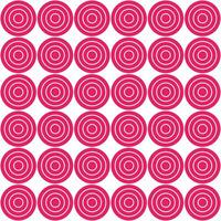 Rosa Kreis Muster. Kreis Vektor nahtlos Muster. dekorativ Element, Verpackung Papier, Mauer Fliesen, Fußboden Fliesen, Badezimmer Fliesen.