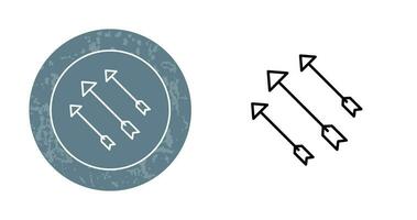 Einzigartiges Pfeil-Vektorsymbol vektor