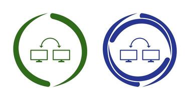 Einzigartiges Vektorsymbol für verbundene Systeme vektor