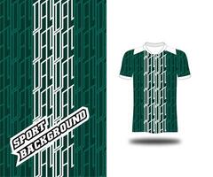 linje mönster sport jersey utrustning design vektor